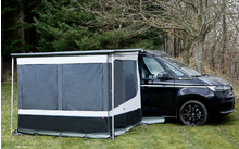 Isabella 4-delige gordijnenset voor luifelwanden Van Front en Van Side