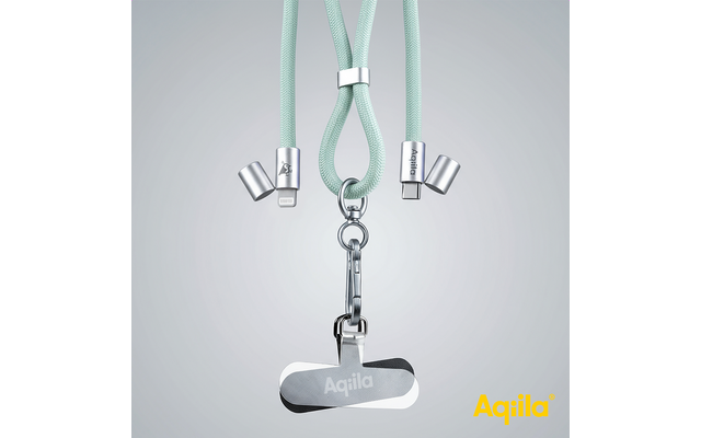 Product afbeelding Aqila Lanyard Power Cable Lightning Smartphone-Trageband 30 W 1