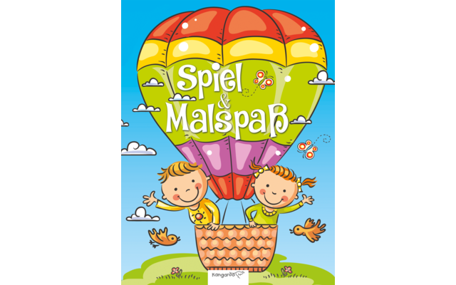 Kangoeroe Kinderboeken Speel- en Kleurplezier - Hete Luchtballon