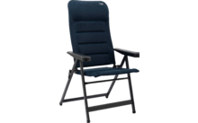 Crespo AP/237-ADS-84 Campingstuhl mit 7-fach verstellbarer Rückenlehne dunkelblau