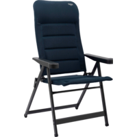 Crespo AP/237-ADS-84 Campingstuhl mit 7-fach verstellbarer R&uuml;ckenlehne dunkelblau