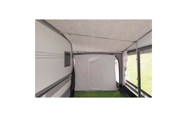 Brand additional poles for awnings and tents Roof pole with hook and clamp aluminium 32 mm length 225 - 300 cm
