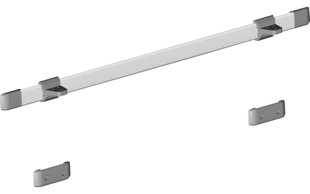 Profilo di supporto del tavolo Knorz in alluminio nero 950 cpl