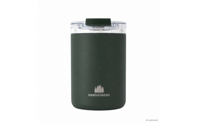 Image du produit Mug isotherme Groenenberg en acier inoxydable recycl&eacute;, &eacute;tanche 1