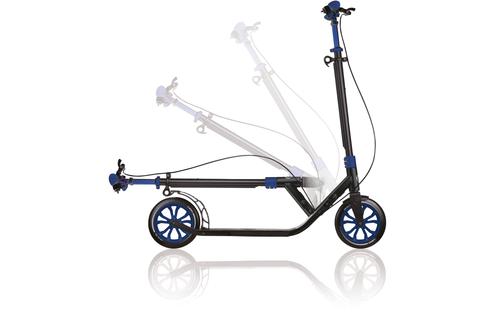 Produktbild Globber One NL 230 Ultimate Zweirad Scooter klappbar mit Handbremse 1