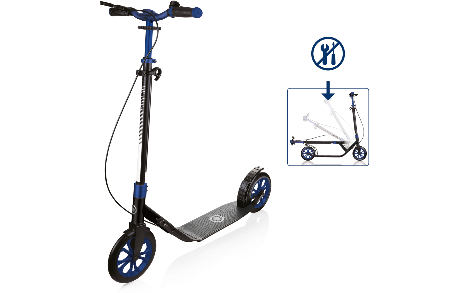 Produktbild Globber One NL 230 Ultimate Zweirad Scooter klappbar mit Handbremse 1