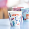 Kleines Produktbild Koziol Nora Cup M Sisters Becher 300 ml  1