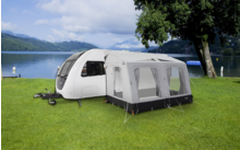 Dometic opblaasbare statische voortent Rally Air Tour 200 S voor caravans en campers 2 meter