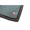 Grüezi Bag WellhealthBlanket Saco de dormir de lana rojo oscuro/naranja oxidado