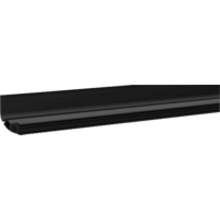 Fa&ccedil;ade anodis&eacute;e pour store F45L 550 couleur noir profond, pi&egrave;ce de rechange n&deg; 98655H986 Fiamma