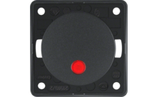 Berker Interrupteur Konroll Integro Flow/Pure 2 pôles pour éclairage et circuit de contrôle avec lampe à effluves intégrée