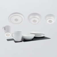 Silwy Dolomit vajilla magn&eacute;tica pl&aacute;stico 11 piezas gris