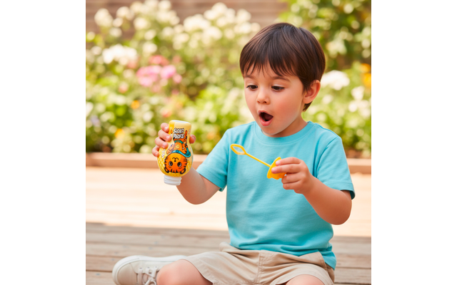 Product afbeelding alldoro Hero Animal Seifenblasen auslaufsicher 30 ml farblich sortiert 1