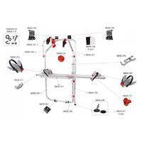 Fiamma kit de montage pour Carry Bike VW T5 D R&eacute;f&eacute;rence Fiamma 98656-179