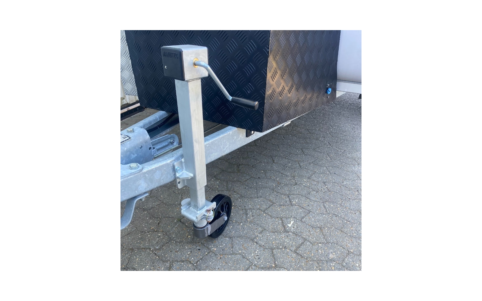 Immagine del prodotto HeroCamper Robot Trolley Rad f&uuml;r fest montierten Hebebeschlag kompatibel mit Hochhubhalterungen 1