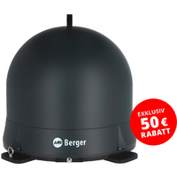 Berger Move 2.0 Mobile Satellite Antenna Grey