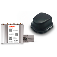 Selfsat 4G / LTE & WLAN Internet Router MWR 4550 Komplettset bis 300 Mbps inkl. 4G / 5G ready Dachantenne schwarz
