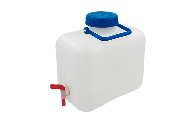 High Peak water canister with tap and handle 10 liters