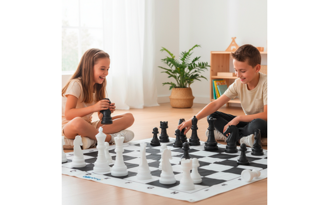 Produktbild alldoro XXL Schachspiel 158 x 158 cm 1