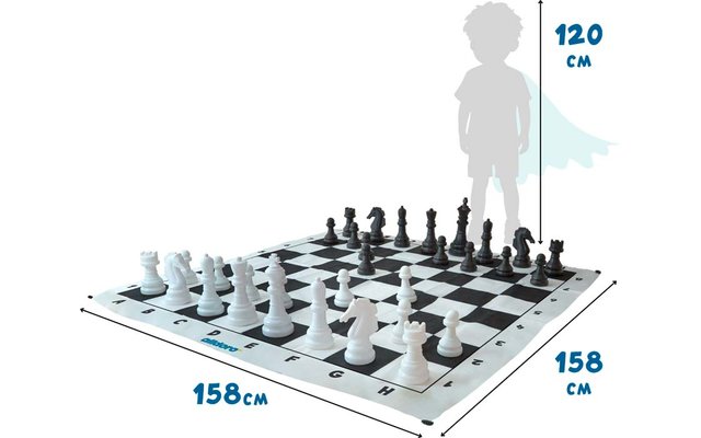 Produktbild alldoro XXL Schachspiel 158 x 158 cm 1