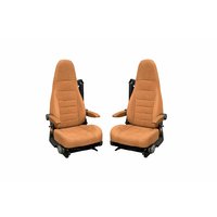 Ideatermica Venus C Sitzbezug mit integrierter Kopfst&uuml;tze und Gurten 2 St&uuml;ck beige
