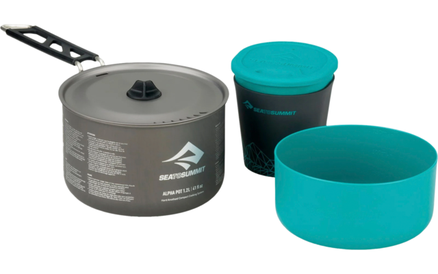 Sea to Summit Alpha Cookset 1.1 Azul Pacífico / Gris
