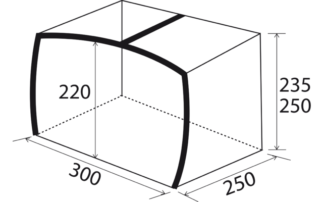 Produktbild Brunner Skia A.I.R. Tech Sonnendach aufblasbar  1