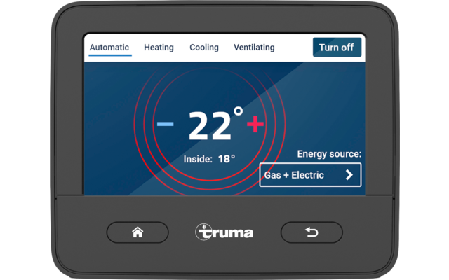 Truma Combi Panel Combi 4E vehicle heater with gas, electric or mixed operation