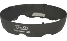 Cadac partie supérieure en plastique noir pour Citi Chef 40 - Cadac numéro de pièce 5610-SP007