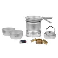 Trangia Trangiak&ouml;k 27-2 UL Campingkochset 4- teilig mit Spiritusbrenner Set 7