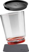 Silwy Magnet-Trinkbecher Triple - Ready Red (250 ml)