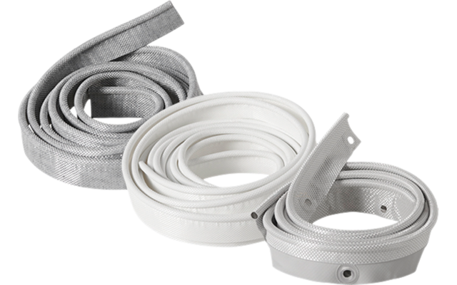 Hindermann awning piping for repairs awning piping white 6 meters