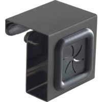 Metaltex handdoekhouder roestvrij staal 5 x 4 x 5 cm zwart