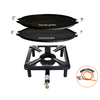 All Grill stool cooker set with cast iron pan 35 cm small