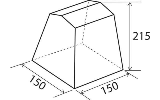 Produktbild Brunner Gusto NG K&uuml;chenzelt mit Stahlgest&auml;nge 1