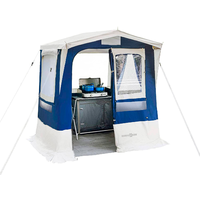 Brunner Gusto NG I K&uuml;chenzelt mit Stahlgest&auml;nge 1,50 x 1,50 Meter blau