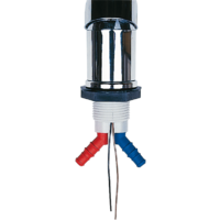 Pasacables Reich azul con junta t&oacute;rica Pasacables de conexi&oacute;n 6x2 para mangueras de 10-12 mm