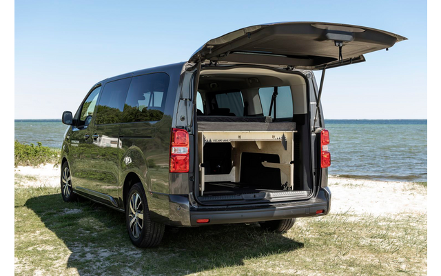 Escape Vans Eco Box XL Bed/Folding Table Box Renault Traffic/Opel Vivaro B/Fiat Talento