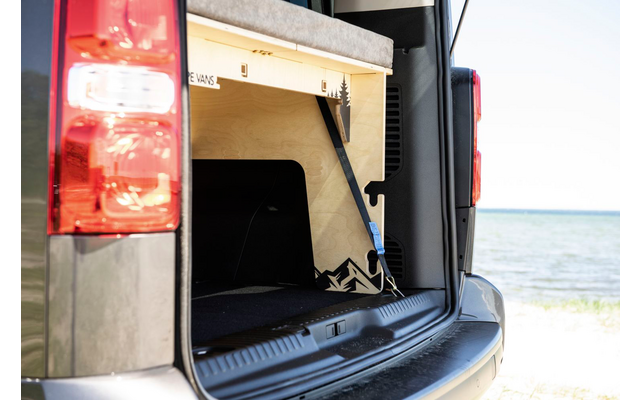 Escape Vans Eco Box XL cama / mesa plegable caja Renault Traffic / Opel Vivaro B / Fiat Talento