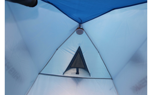 High Peak Kiruna 4 freestanding 4 person dome tent blue / gray