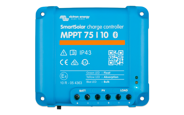 Victron Energy SmartSolar 75/10 MPPT Solar Charge Controller 10 A 12 / 24 V