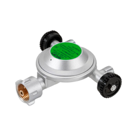 Regolatore di bassa pressione GOK EN61 KLF x G1/4LH-KN con 3 uscite 29 mbar