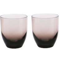 Travellife Feria plastic glas 2 stuks smokey