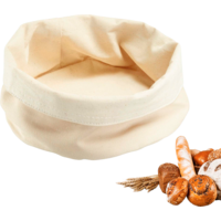 Westmark Brottasche rund 20 x 12 cm hellbeige/beige 