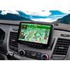 Navigationssystem mit 9-Zoll Touchscreen für Ford Transit Custom mit 1-DIN-Einbaugehäuse, DAB+, Apple CarPlay und Android Auto Unterstützung und mehr