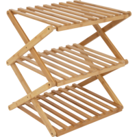 Armoire pliante 3 compartiments Urban Outdoor Fitzroy Bambou M Bo-Camp