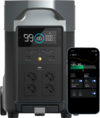 EcoFlow Delta Pro Tragbare Powerstation 3,6 kWh 3.600 W