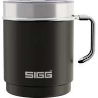 SIGG Travel Mug Thermobecher Edelstahl vakuumisoliert 0,3 Liter schwarz