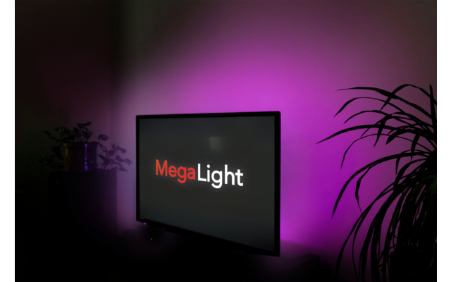 Megalight Strip DIM dimbare LED lichtstrip met verschillende kleurstanden 2 meter
