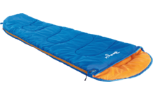 High Peak Boogie Saco de dormir infantil 70 x 170 cm azul/naranja